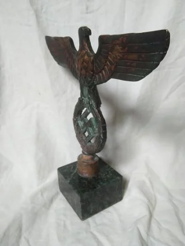 original statue ornement NSDAP desktop eagle WW2 German Nazi 