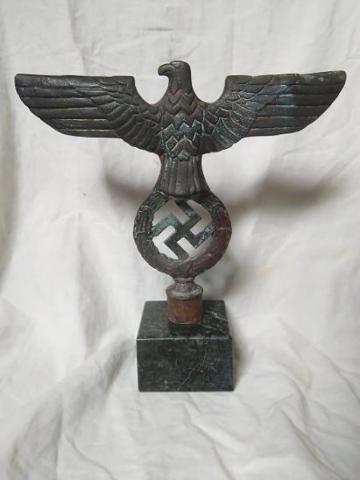 original statue ornement NSDAP desktop eagle WW2 German Nazi 
