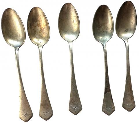 WW2 German Nazi LUFTWAFFE kantine silverware spoon original military