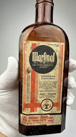 WW2 German Nazi morphine bottle original hitler drugs