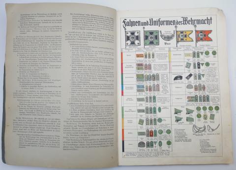 WW2 german Nazi NSDAP Die Deutsche Wehrmacht cigarette book with photos completed