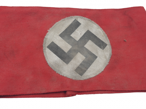 WW2 German Nazi NSDAP Third Reich uniform tunic armband with swastika