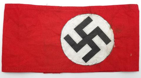 WW2 German Nazi NSDAP tunic removed armband stamped