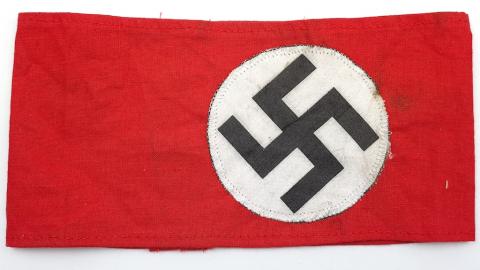 WW2 German Nazi NSDAP tunic removed armband stamped