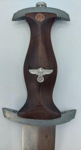 WW2 German Nazi SA late dagger rare maker Emil Voos waffenfabrik solingen rzm M7/2