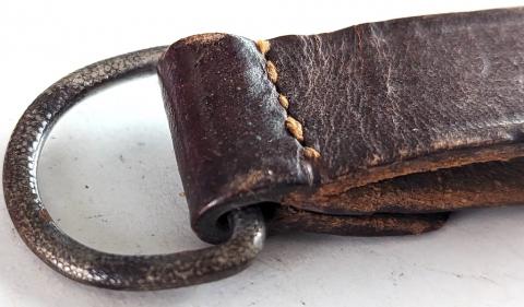 WW2 German original parts SA SS NSKK dagger leather hanger loop