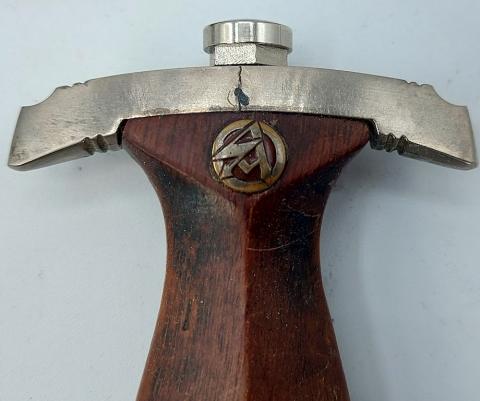 WW2 German Nazi SA Transitional dagger rare maker eickhorn rzm M7/66 1938