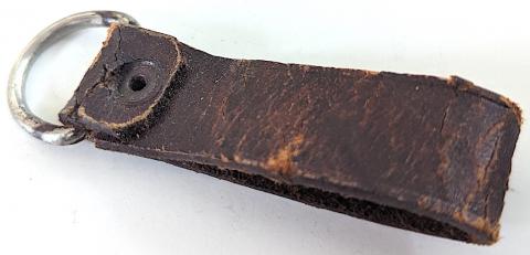 WW2 German SA WAFFEN SS NSKK leather hanger loop dagger original