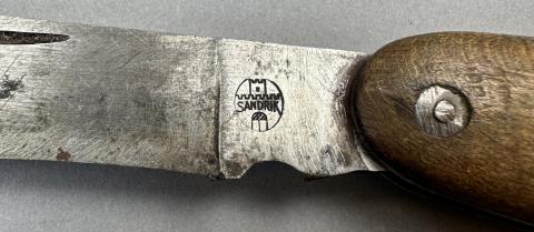 WW2 German Nazi Soldier s pocket knife wehrmacht - waffen SS