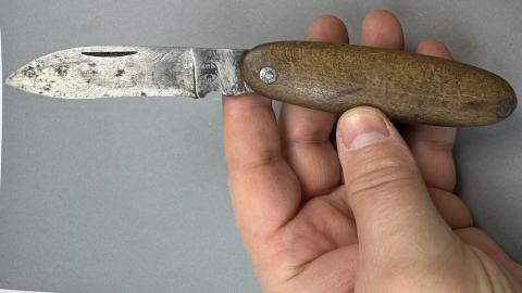 WW2 German Nazi Soldier s pocket knife wehrmacht - waffen SS