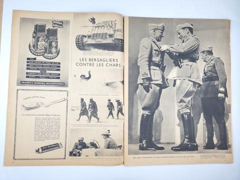 WW2 German Nazi Third Reich Germany war time magazine SIGNAL with lot of photos french #12, 1942