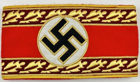 WW2 german Nazi Third Reich NSDAP high leader tunic armband original