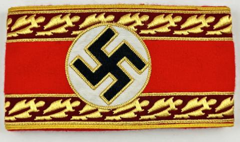 WW2 german Nazi Third Reich NSDAP high leader tunic armband original