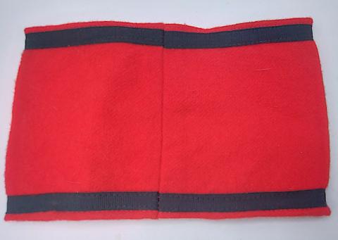 WW2 German Nazi Waffen SS Allgemeine black uniform swastika armband cotton variation early
