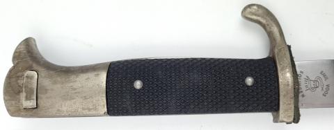 WW2 German Nazi WAFFEN SS early Emil Voss Soligen Bayonet scabbard