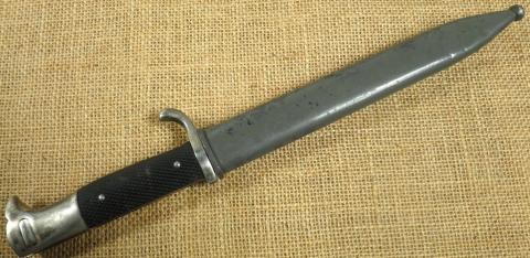 WW2 German Nazi Waffen SS Emil Voos, solingen bayonet with scabbard