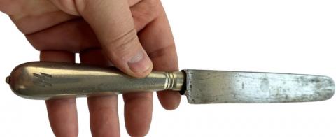  WW2 German Nazi WAFFEN SS silverware knife cutlery original