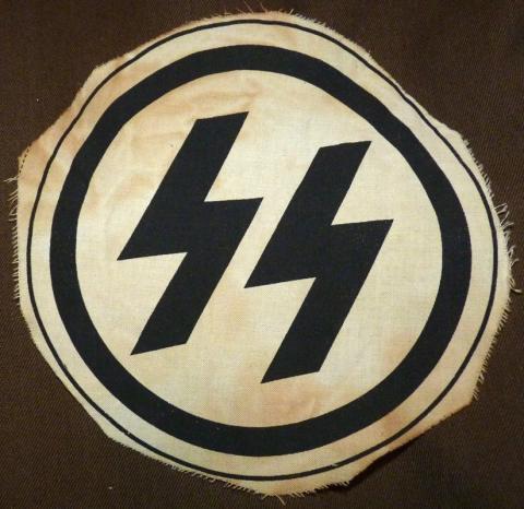 WW2 German Nazi WAFFEN SS sports shirt patch rally 1936 olympics berlin