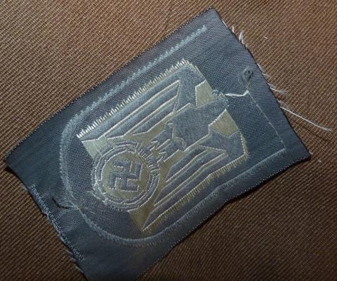 WW2 German Nazi Wehrmacht early bevo patch third Reich eagle