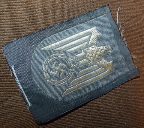 WW2 German Nazi Wehrmacht early bevo patch third Reich eagle