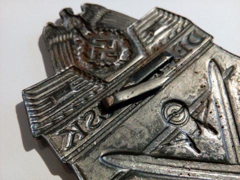 WW2 German Nazi Wehrmacht Waffen SS Demjanskschild 1942 CAMPAIGN SHIELDS award badge