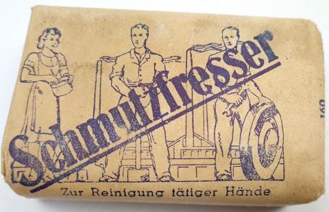 wrappedWW2 German Nazi wrapped soap from the occupation years. Production date 1941
