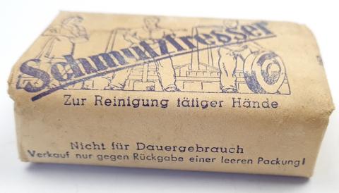 WW2 German Nazi wrapped soap from the occupation years. Production date 1941
