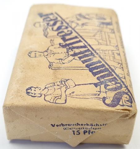 WW2 German Nazi wrapped soap from the occupation years. Production date 1941