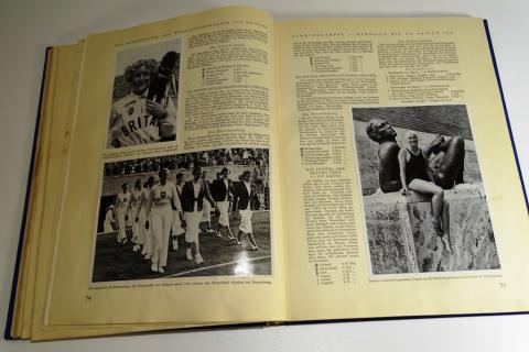 1936 Germany Third Reich Adolf Hitler olympics cigarette photos book vol 2 band II