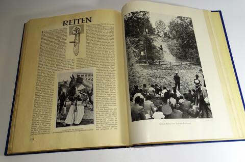 1936 Germany Third Reich Adolf Hitler olympics cigarette photos book vol 2 band II