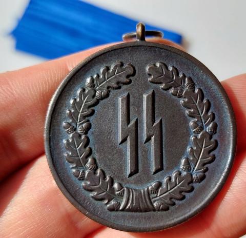 4 years of faithful services in the WAFFEN SS medal award original for sale