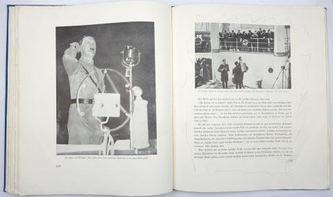 ALBUM OF THE III REICH - RISE OF ADOLF HITLER COMES TO POWER 1933 book