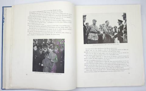 ALBUM OF THE III REICH - RISE OF ADOLF HITLER COMES TO POWER 1933 book