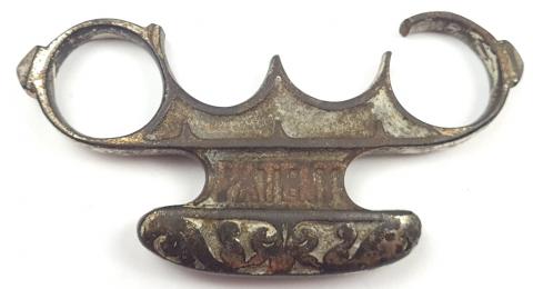 Concentration camp AUSCHWITZ BIRKENAU relic WAFFEN SS guard KAPO knuckle original for sale