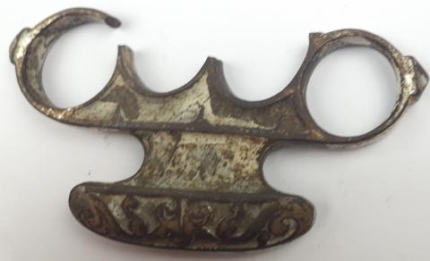 Concentration camp AUSCHWITZ BIRKENAU relic WAFFEN SS guard KAPO knuckle original for sale