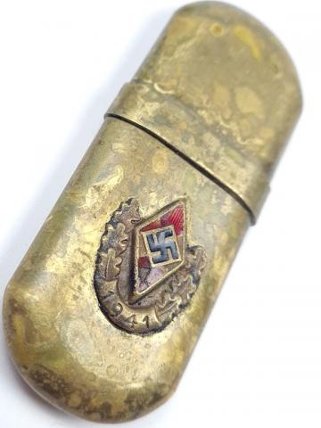 RARE WW2 German Nazi HITLER YOUTH lighter WORKING  hj dj hitlerjugend jeunesse hitlerienne