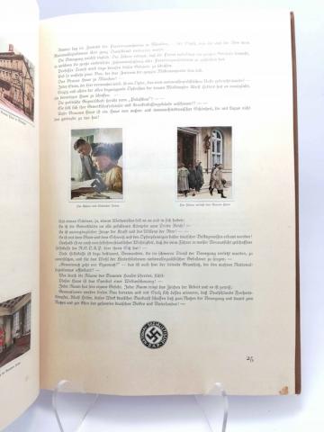 Third Reich book cigarettes photos ALBUM KAMPF UMS DRITTE REICH by Heinrich Hoffmann