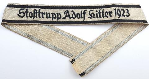 VERY RARE stosstrupp adolf hitler 1923 cufftitle Stoßtrupp-Hitler small bodyguard unit for Hitler including Rudolf Hess