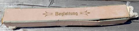 waffen SS-Lazarett Prag hospital marked large harmonica in case original totenkopf
