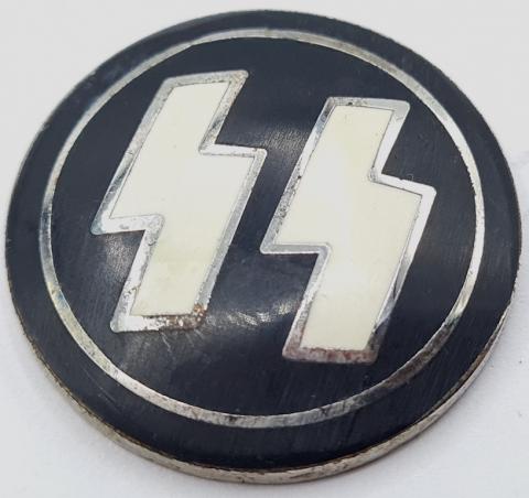 Waffen SS membership enamel pin no prong by RZM m1/4