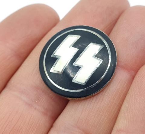 Waffen SS membership enamel pin no prong by RZM m1/4