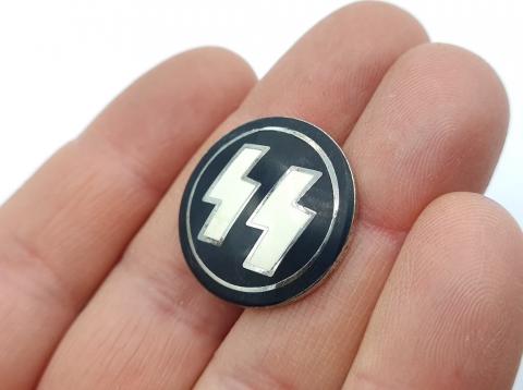 Waffen SS membership enamel pin no prong by RZM m1/4