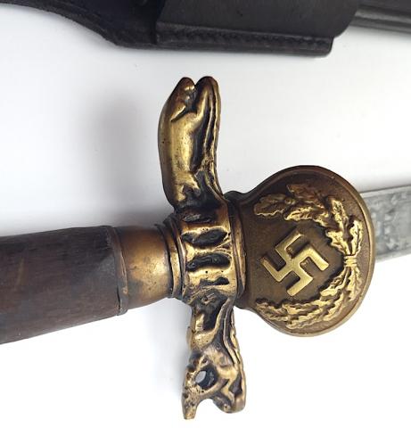 WW2 German Nazi HERMANN GOERING CARINHALL PERSONAL HOUSE ESTATE Hunting dagger high leader Third Reich