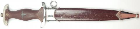 WW2 German Nazi Late war SA dagger RZM m7/85 Arthur Evertz Solingen original dague allemande
