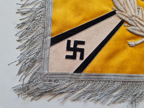 WW2 German Nazi LUFTWAFFE parade trumper banner pennant flag