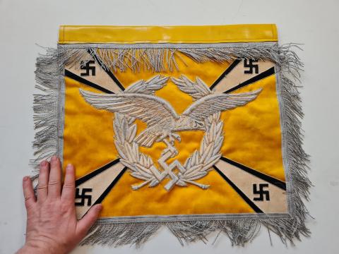 WW2 German Nazi LUFTWAFFE parade trumper pennant flag