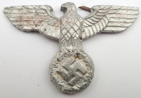 WW2 German Nazi NSDAP early Visor cap eagle insignia by RZM m1/16