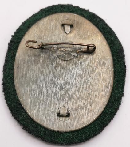 WW2 German Nazi Police NSDAP HilfsPolizei sleeve shield badge numbered from Reichsgau Tirol-Vorarlberg