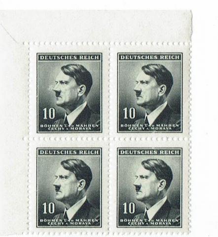 WW2 German Nazi Third Reich Adolf Hitler Fuhrer lot of 26 stamps unused