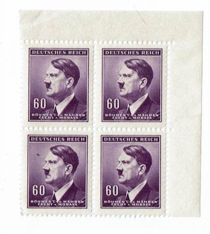 WW2 German Nazi Third Reich Adolf Hitler Fuhrer lot of 26 stamps unused